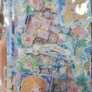 Shake notebook with anime/cartoon styling